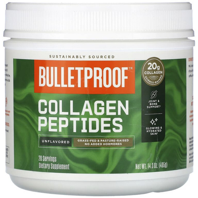 BulletProof 콜라겐 펩타이드 무맛 405g, 405.398 g, 1개