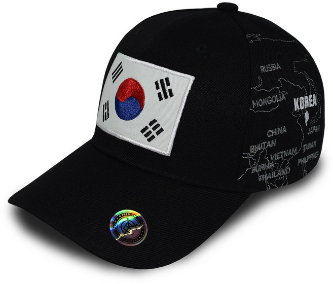 캡이요 CAPEYO 2184 코리아 태극기 패치 야구모자 한국모자 대한민국 KOREA 붉은악마 자수 볼캡 모자