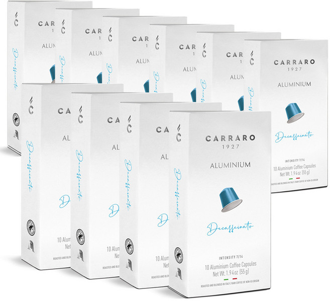 까라로 네스프레소 호환 캡슐 알루라인 디카페인, 5.5g, 10개입, 10개
