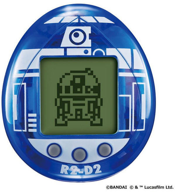 BANDAI 塔麻可吉 星際大戰 R2-D2 電子寵物機, 1個, R2-D2 全息藍色, 全息藍色
