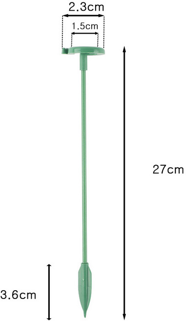 뉴프렐류드 식물 지지대 27cm, 10개