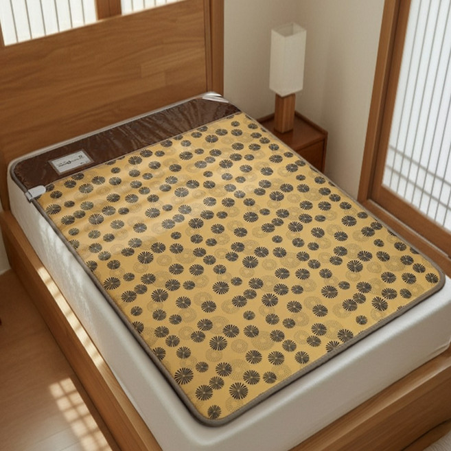 일월 숯 황토 전기매트 더블 2인용 전기장판, 단품, 1개