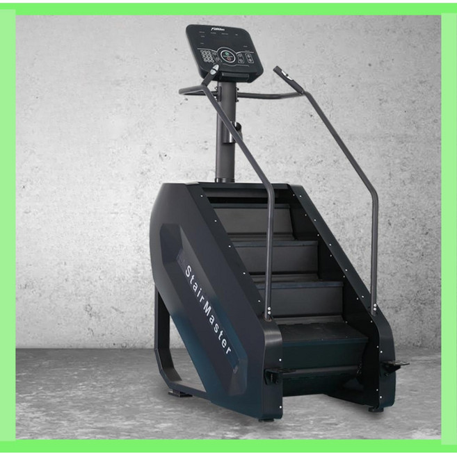 스텝핏코리아 무릎부담 없는 안전한 천국의계단 스텝퍼 유산소운동 스탭퍼 가정용 다이어트 하체운동기구, 블랙