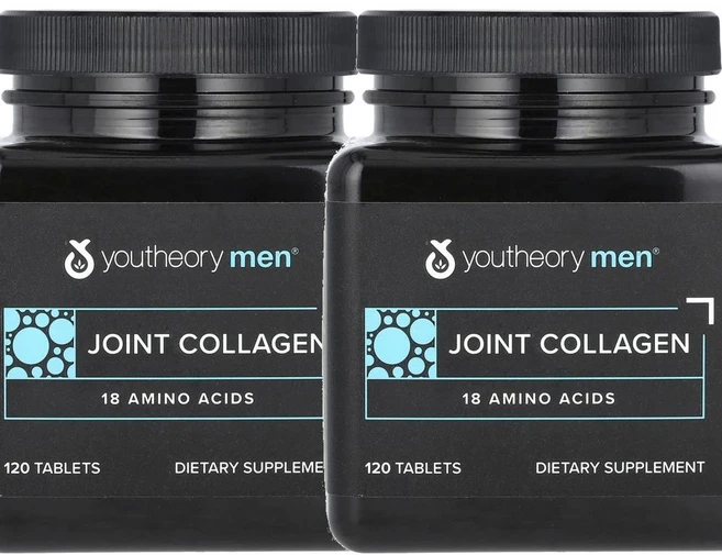 유어리 맨 조인트 콜라겐 Youtheory Men Joint Collagen 120정, 2개 - 쿠팡