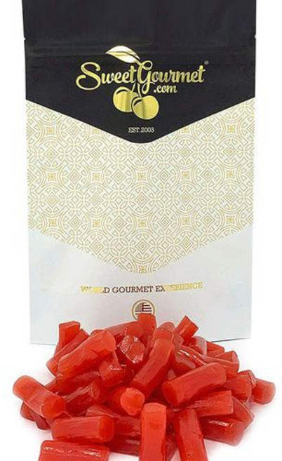 SweetGourmet 사탕 캔디 스위트구르메 핀나 스테비아 딸기 바이트 핀란드 감초 대용량 1파운드, 1개