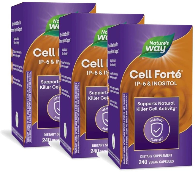 네이처스웨이 셀 포르테 IP-6 앤 이노시톨 캡슐 Nature's Way Cell Forte IP-6 Inositol, 3개, 240정 - 쿠팡