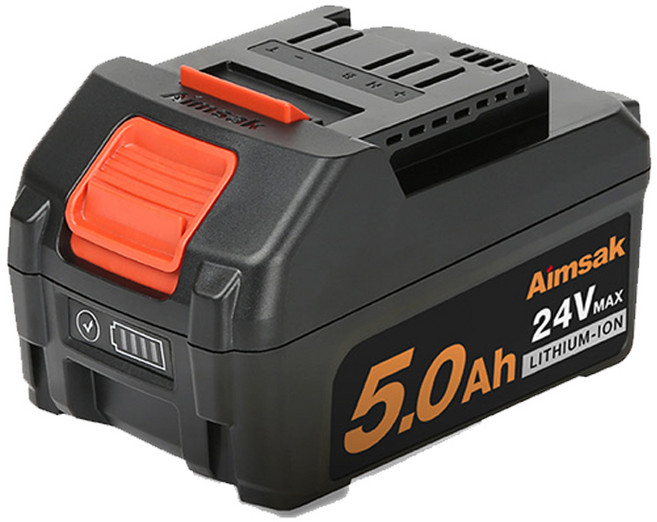 아임삭 리튬이온 배터리 22V MAX 24V 5.0AH B50L22EF, 1개