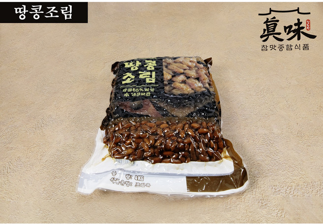 대용량 식당반찬 땅콩조림4kg(정원물산), 4kg, 1개