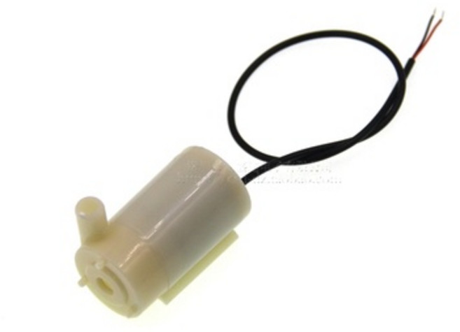 AI電子 USB直流小水泵 微型迷你潛水泵 抽水泵 3V5v6v, 1個, 臥式