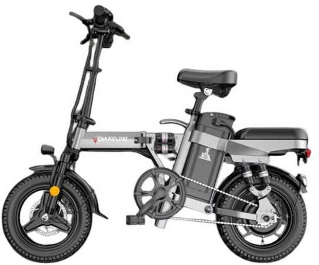 출퇴근 전기자전거 pas 장거리 배달 경량 전동 자전거, 1개