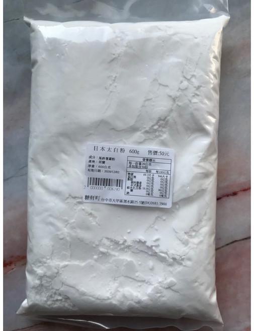 糖軒町 日本太白粉600g (分裝) 片栗粉, 1個