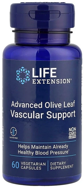 Life Extension 어드밴스드 올리브 잎 혈관 보조제 베지 캡슐 60정 LEX-18246, 1 - 쿠팡