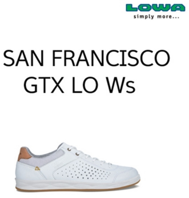 로바 NEW 샌프란시스코 GTX LO Ws (화이트)
