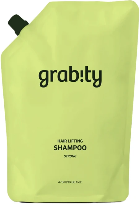 그래비티 헤어리프팅 샴푸 엑스트라 스트롱 리필 475ml 친환경 가성비, 1개 - 쿠팡
