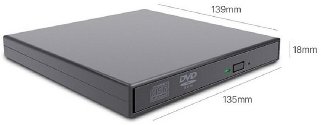 USB2.0 외장형 DVD플레이어 콤보 CD롬 ODD용 DVD-COMBO DVD-ROM 노트북