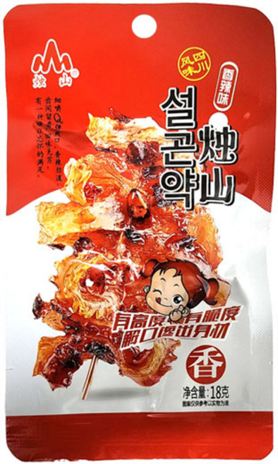 주샨 향라웨이 설곤약, 18g, 30개