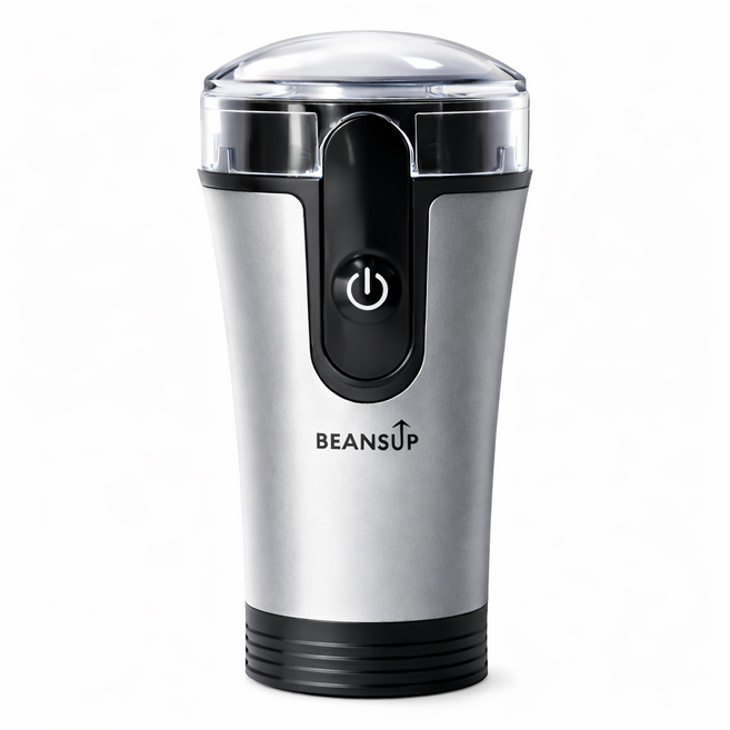 제니스코 빈스업 전동 커피그라인더 원두분쇄기 소형 분리세척