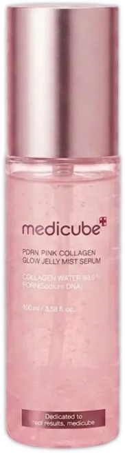 메디큐브 PDRN 핑크 콜라겐 글로우 젤리 미스트 세럼, 1개, 100ml - 쿠팡