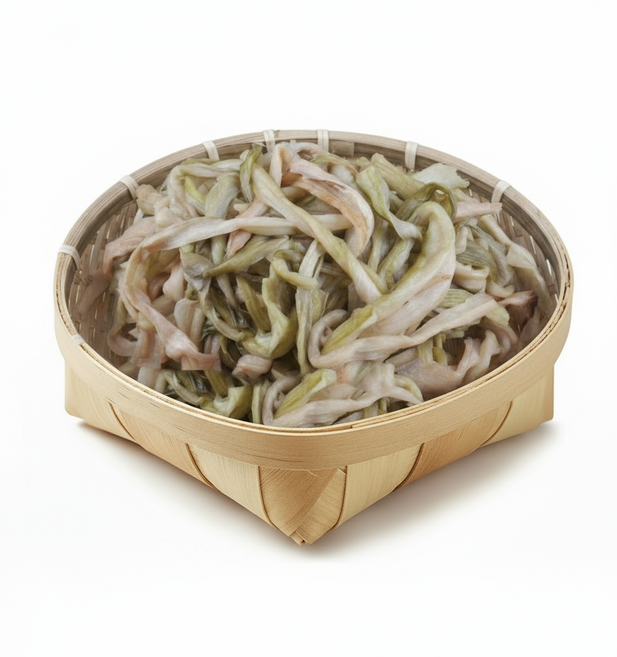 급속 냉동 부드러운 삶은 데친 토란대 줄기 포장, 10세트, 1kg