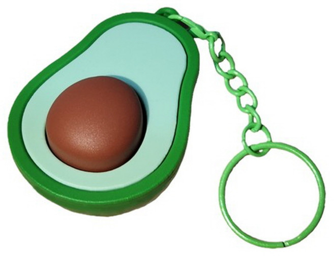 아보카도 딸깍이 키링 1개 후루츠 딸깍이 캡키링 기계식 키보드 테트리스 자판기 피젯 딸깍이, 상세페이지 참조