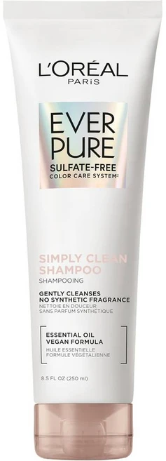 L'Oréal 에버퓨어 클린 샴푸 로즈마리 오일 250ml, Rosemary Essential Oil, 8.5 Fl Oz (Pack of 1), 1개 - 쿠팡