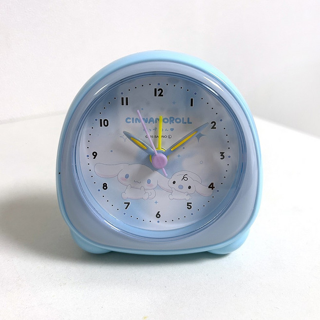 일본 산리오 탁상시계 미니 알람시계 정품, 스카이