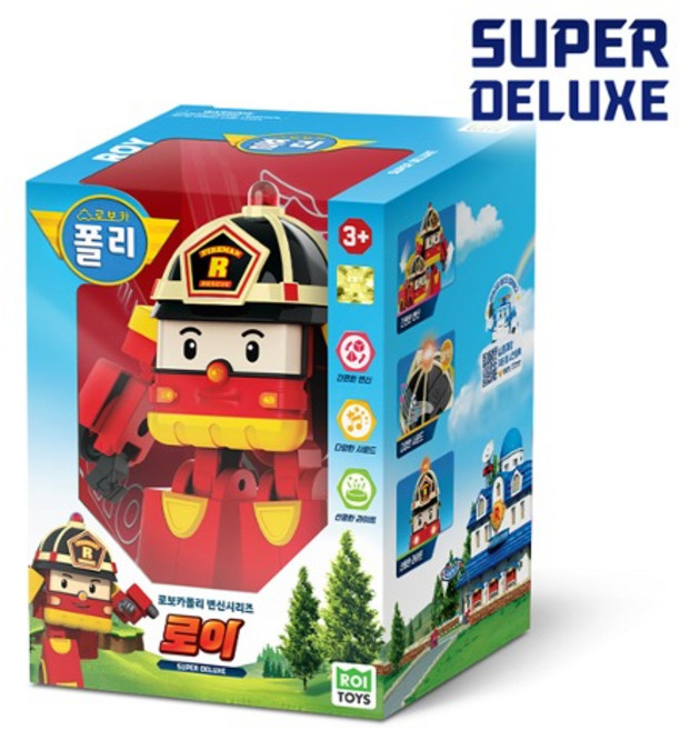로보카폴리 슈퍼디럭스 변신로봇 로이, 단일옵션, 1개