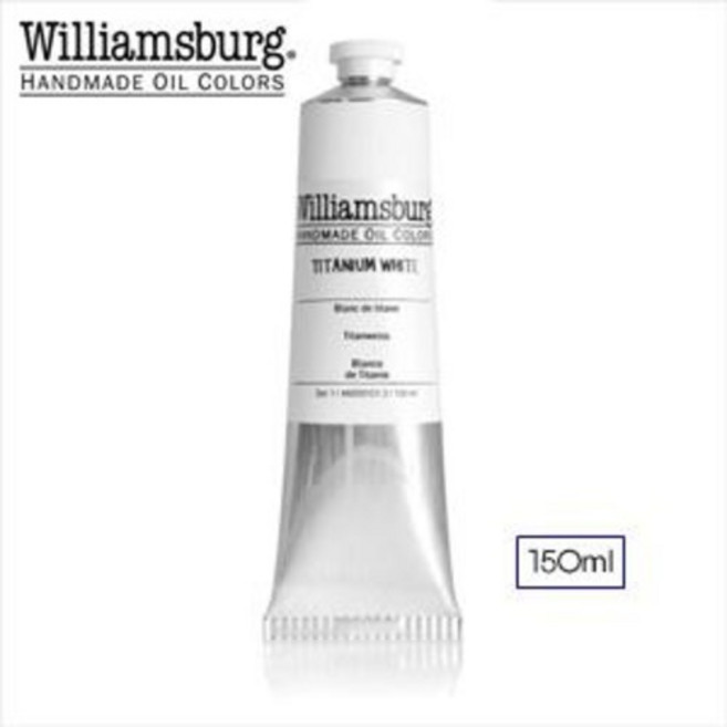 윌리엄스버그 전문가용 유화 물감 150ml 티타늄화이트 낱색 / GGWB0101