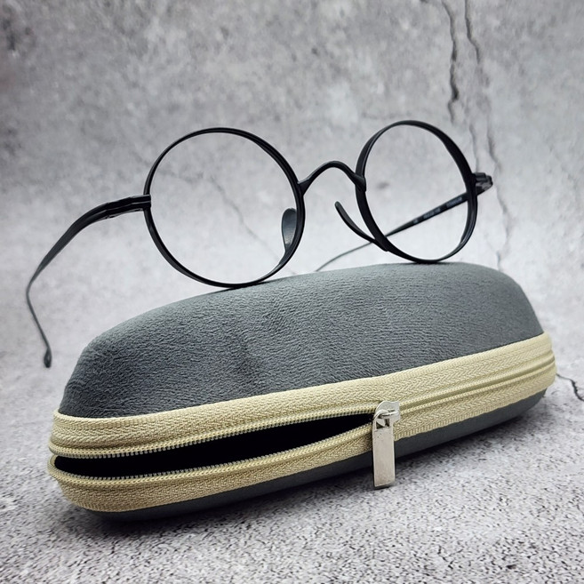 글라스렌 노안안경 돋보기안경 가벼운 알작은 코받침없는 티타늄안경테 TGL35