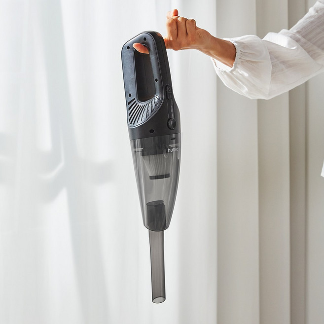 휴빅 핸디 미니 무선청소기 소형 원룸 가벼운 청소기 블랙, HB-2500B