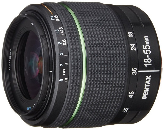 PENTAX DA18-55mmF3.5-5.6AL WR K APS-C 21880 펜탁스 표준 줌 렌즈 방적 구조 마운트, 상세페이지 참조, 1개