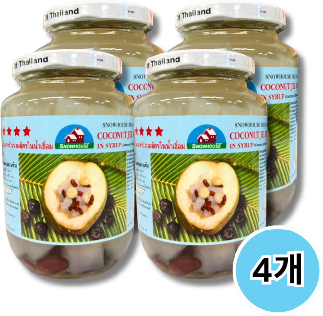 AM24 태국 코코넛젤믹스 470g, 4개