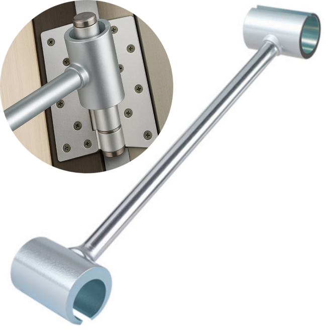 만만템 문 조정 경첩 렌치 힌지렌치, 1개