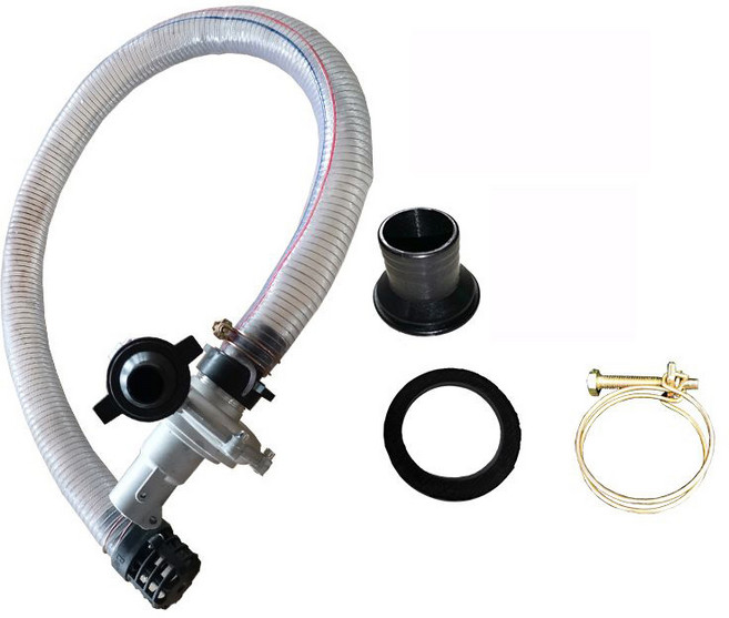 부착형 예초기 양수기 헤드 펌프 워터 배수 고출력, 1m 강철와이어 액세서리 등 26튜브 7톱니, 1개