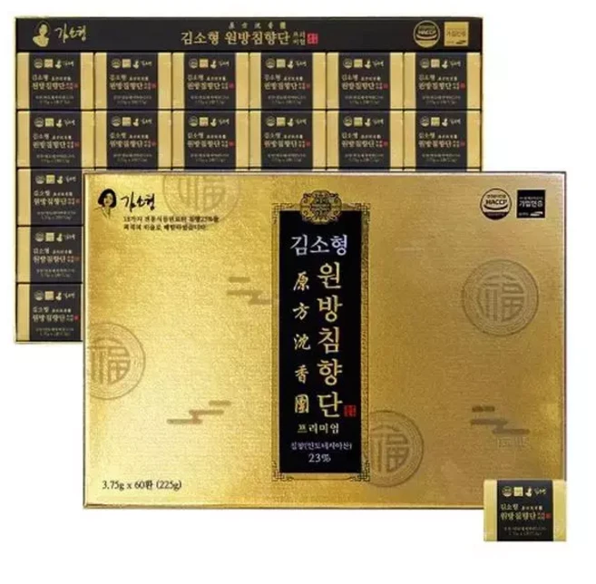 김소형원방 침향단 60환, 3.75g, 60개