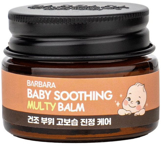 바르바라 베이비 태열 침독 진정 수딩 멀티밤, 1개, 17ml