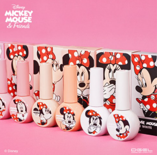 디젤 디즈니 트렌디 컬러젤 10종세트 (미키 미니 도널드 데이지 4가지구성 디즈니젤), 1개, 미키 10종세트