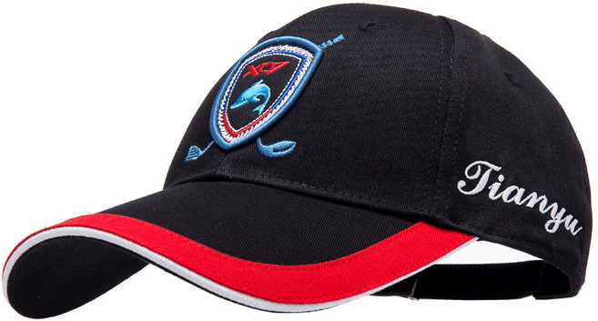 여름꽃 골프모자 남여공용, 평균 코드, 블랙