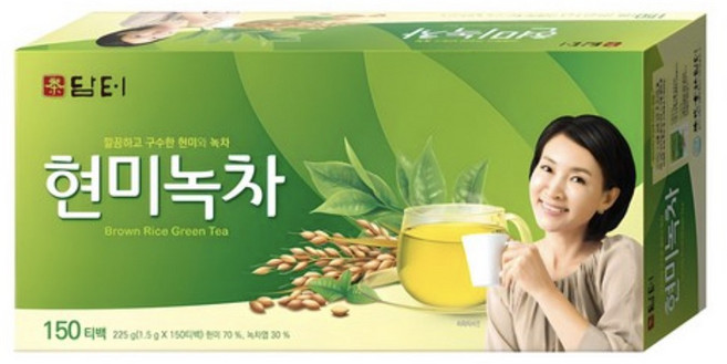 담터 현미녹차 티백, 1.5g, 150개입, 1개