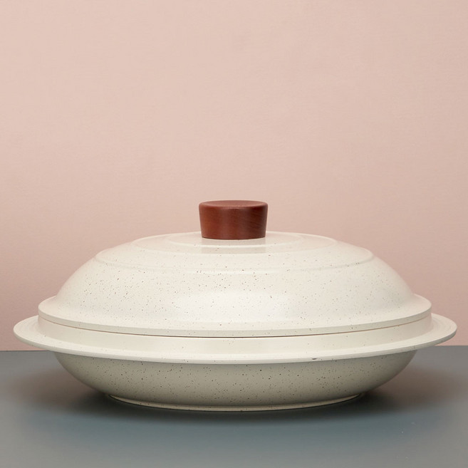 비자트 인덕션 전통 가마솥 세라믹코팅 솥밥 냄비 28cm