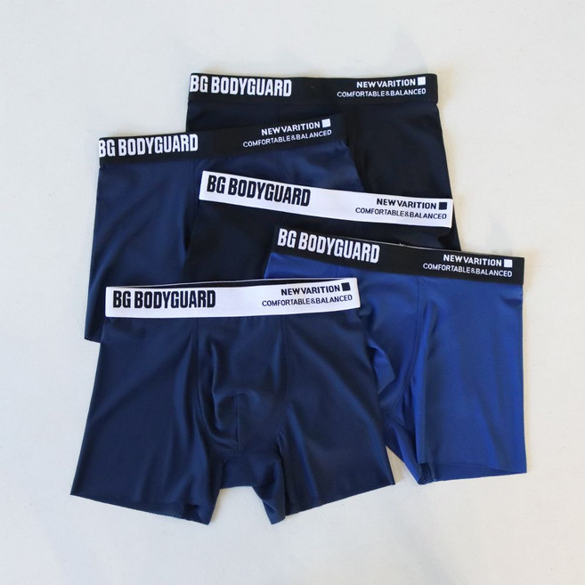 보디가드 주니어 쿨메쉬 프리컷팅 드로즈 팬티 5종세트