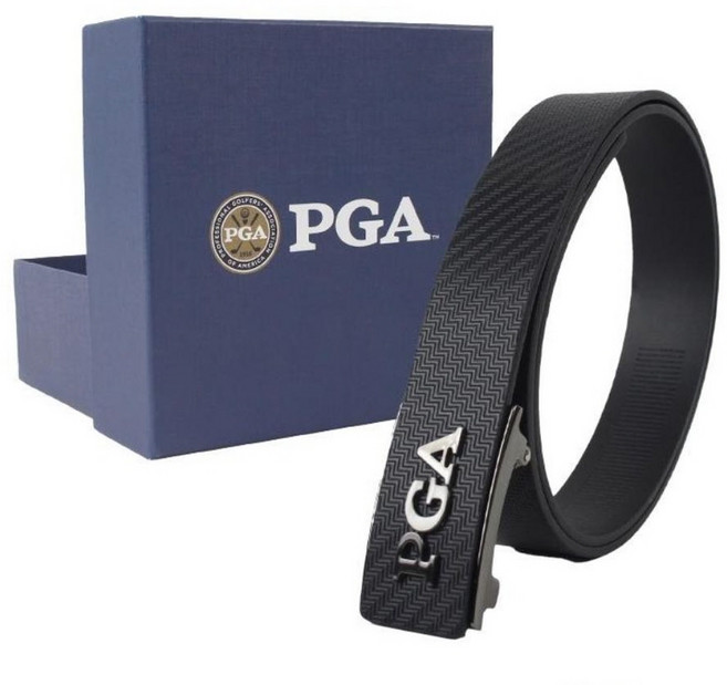 PGA 골프 자동 남성명품벨트 혁대 소가죽벨트, 화이트
