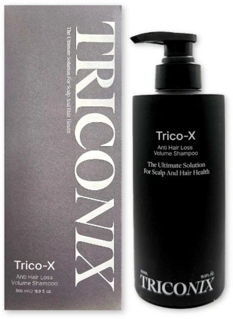 트리코닉스 트리코엑스 탈모 샴푸 500mL 지루성 탈모완화 두피건강 동안유지 저속노화 떡지지않는 탈모샴푸 풍성한모발, 2개 - 쿠팡
