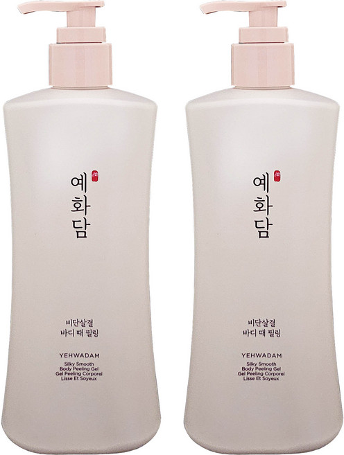 예화담 비단살결 바디 때 필링, 500ml, 2개