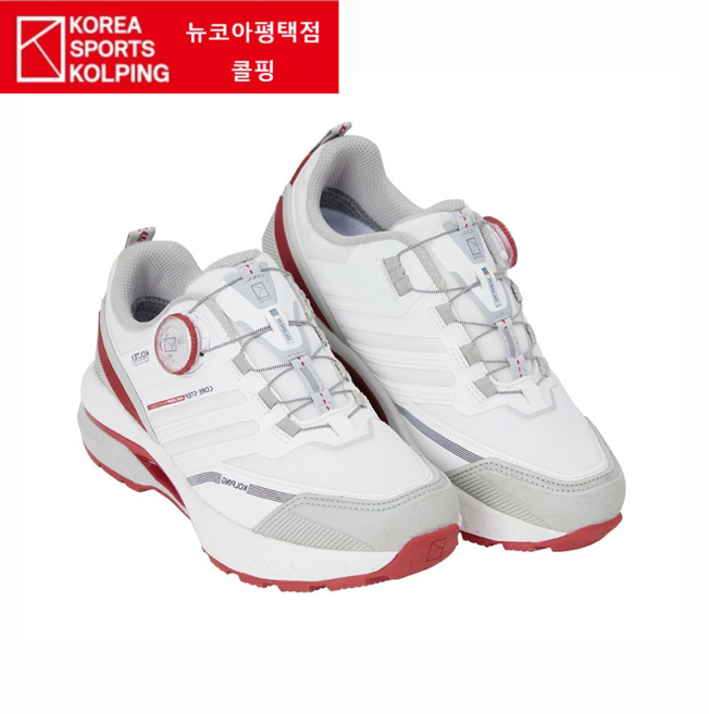 콜핑 아울렛 세일!!! 일상 또는 트레킹에 적합한 접지력 우수하고 발 편한 코어스텝 여성 사계절 방수 다이얼 등산화 트레킹화 N50113932PT-1