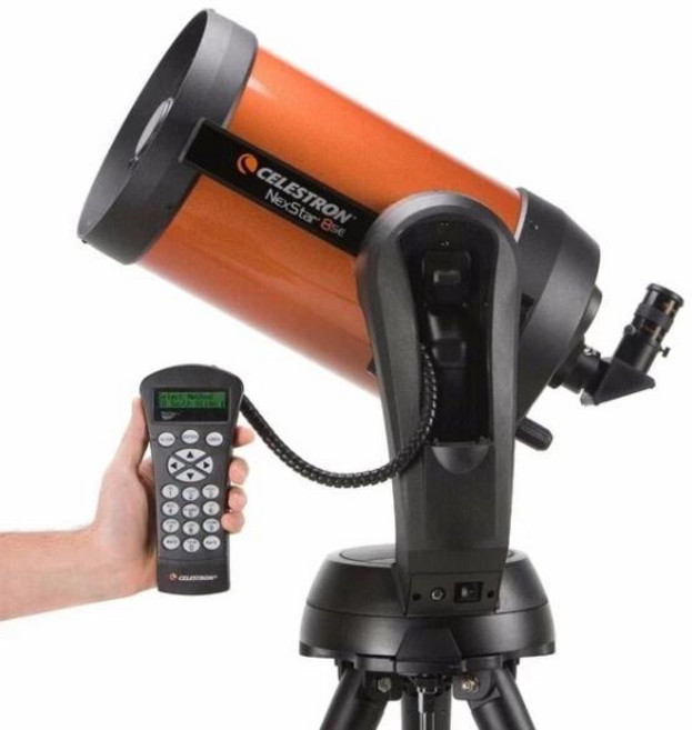 정시출고 Celestron NexStar 8SE 203mm F/10 슈미트-카세그레인 고토 천체 망원경 행성 심우주, 한개옵션0, 1개