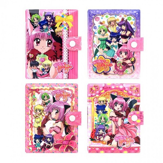 베리베리 뮤우뮤우 스티커북 다이어리 색상 랜덤 추억의 아바타 꾸미기 게임 예쁜 캐릭터 인형 소품샵, 1개