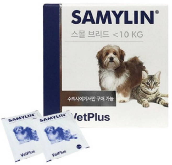 벳플러스 반려동물 새밀린 포 영양제, 30회분, 간+장건강, 1개