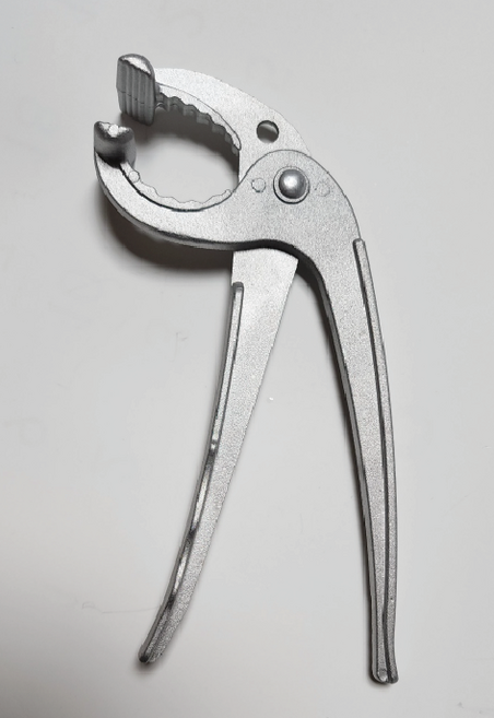 [셰프앤쿡] 다용도 뚝배기 집게 스테이크집게 냄비철판 서빙집게, 1개, 일반형