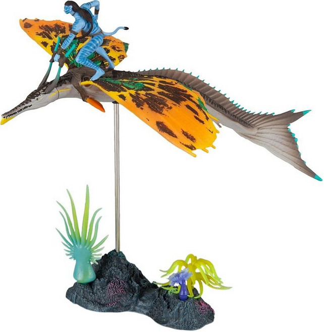 McFarlane - 아바타: The Way of Water - World of Pandora - Tonowari & Skimwing, Jake Sully & Skimwing, 1개